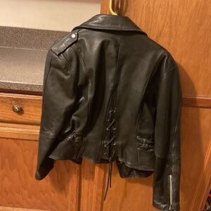 Custom leather jacket